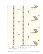 Creative Lab Amsterdam behang Lucky Pigeon Offwhite wallpaper sample