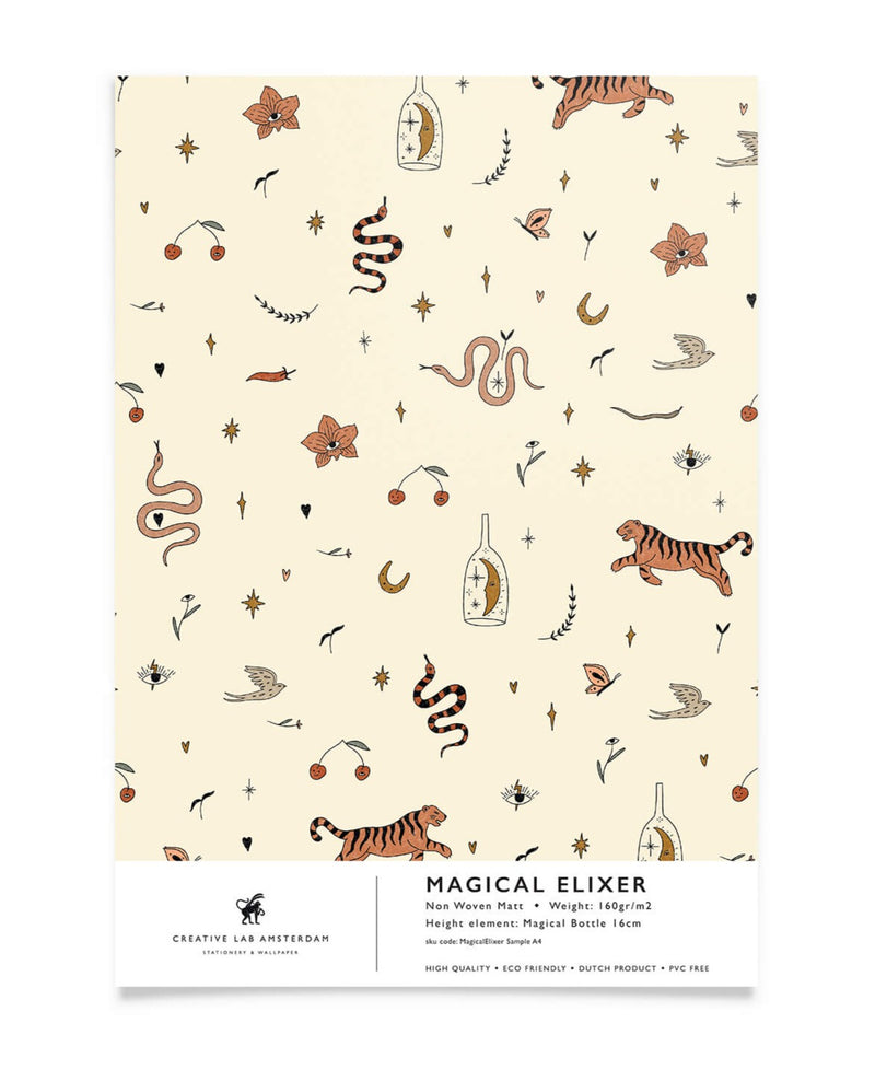 Creative Lab Amsterdam behang Magical Elixer Wallpaper sample