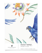 Creative Lab Amsterdam behang Paisley Parrot wallpaper sample