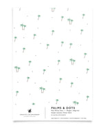 Creative Lab Amsterdam behang Palms & Dots wallpaper sample