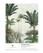 Creative Lab Amsterdam behang Rainforest Wallpaper sample