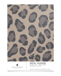 Creative Lab Amsterdam behang Rocky Leopard wallpaper sample