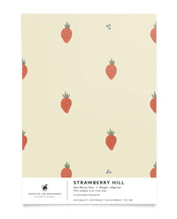 Creative Lab Amsterdam behang Strawberry Hill Wallpaper sample