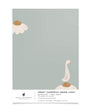 Creative Lab Amsterdam behang Sweet Camomile Green Light wallpaper sample