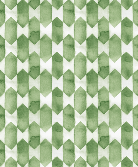 Creative Lab Amsterdam wallpaper Watercolour Checked Green behang detail