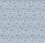 Creative Lab Amsterdam behang Whaliam Morris Blue Wallpaper