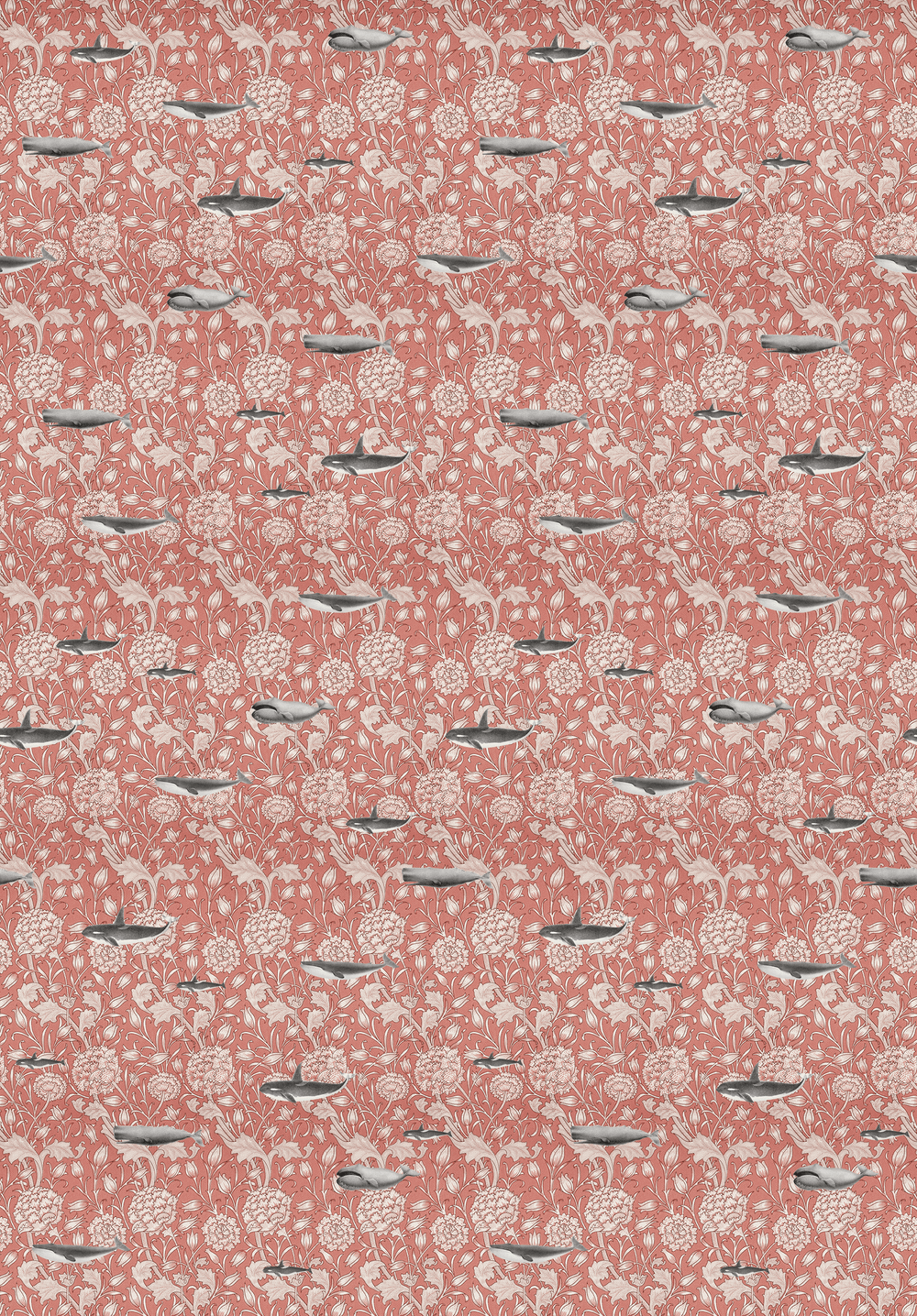 Creative Lab Amsterdam behang Whaliam Morris Coral Wallpaper