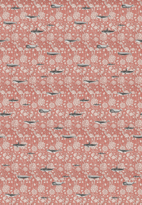Creative Lab Amsterdam behang Whaliam Morris Coral Wallpaper