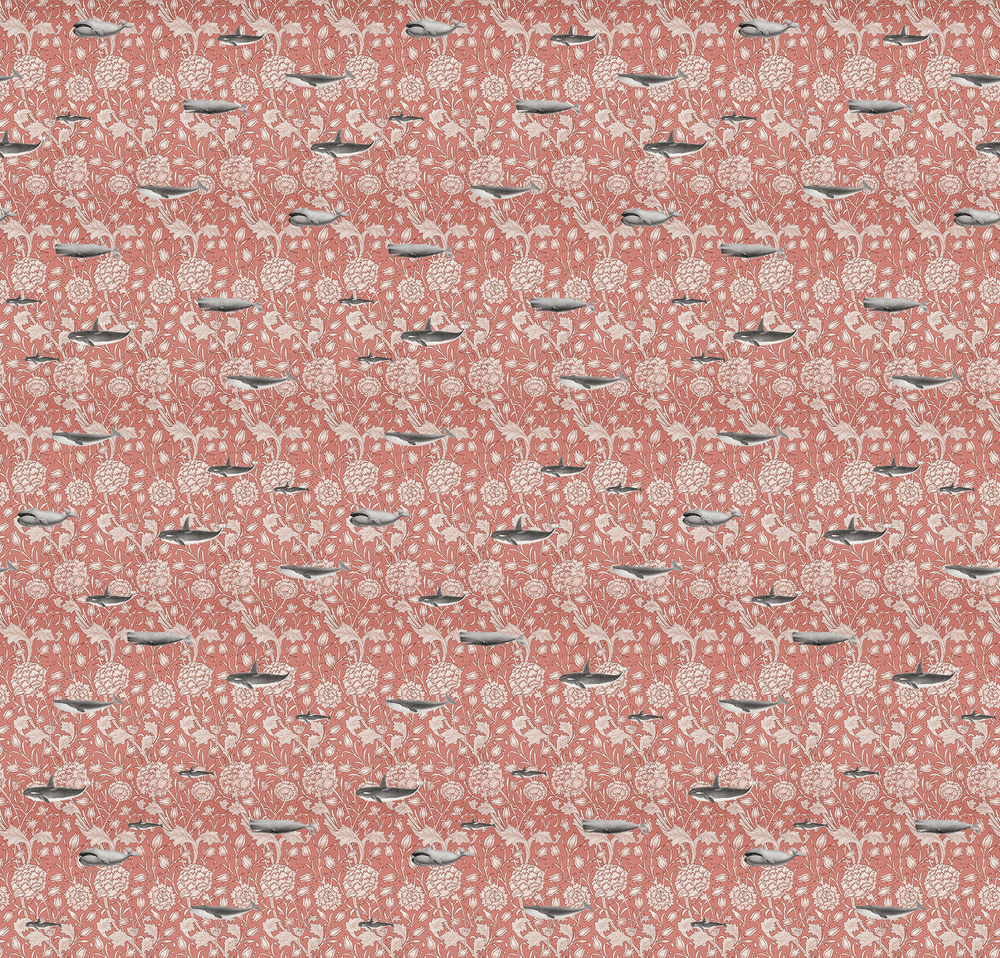 Creative Lab Amsterdam behang Whaliam Morris Coral Wallpaper
