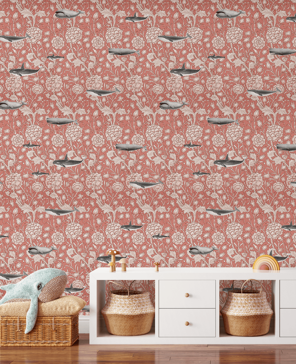 Creative Lab Amsterdam behang Whaliam Morris Coral Wallpaper