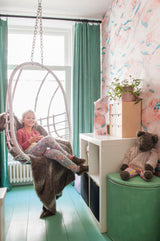 Creative Lab Amsterdam behang Fishes Wallpaper Pink