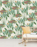 Creative Lab Amsterdam Behang Parrot Fish Wallpaper