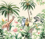 Creative Lab Amsterdam behang Jungle Horse Wallpaper