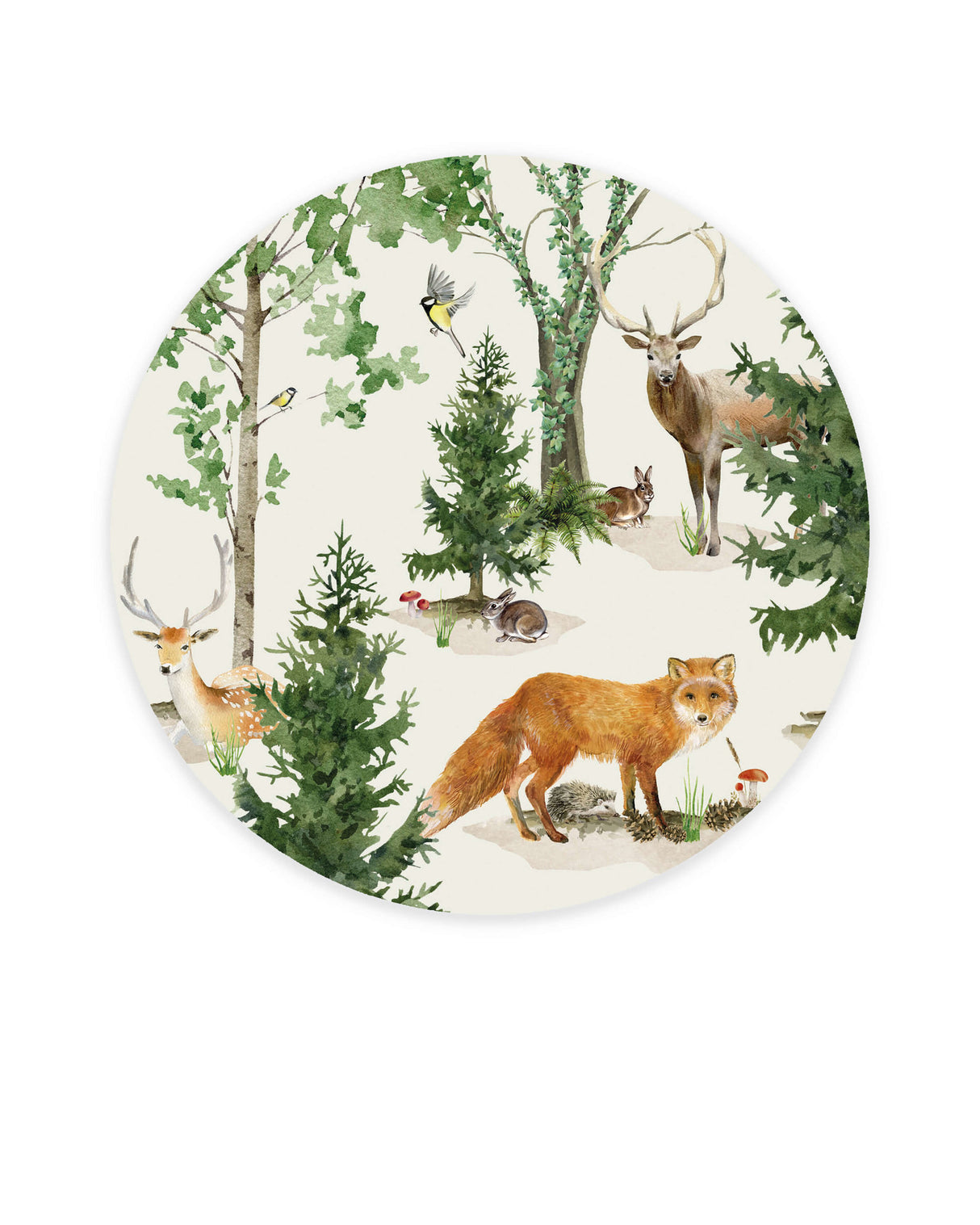 Creative Lab Amsterdam Forest Life Wallpaper