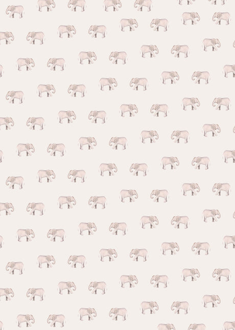 Creative Lab Amsterdam behang Safari Elephants Wallpaper
