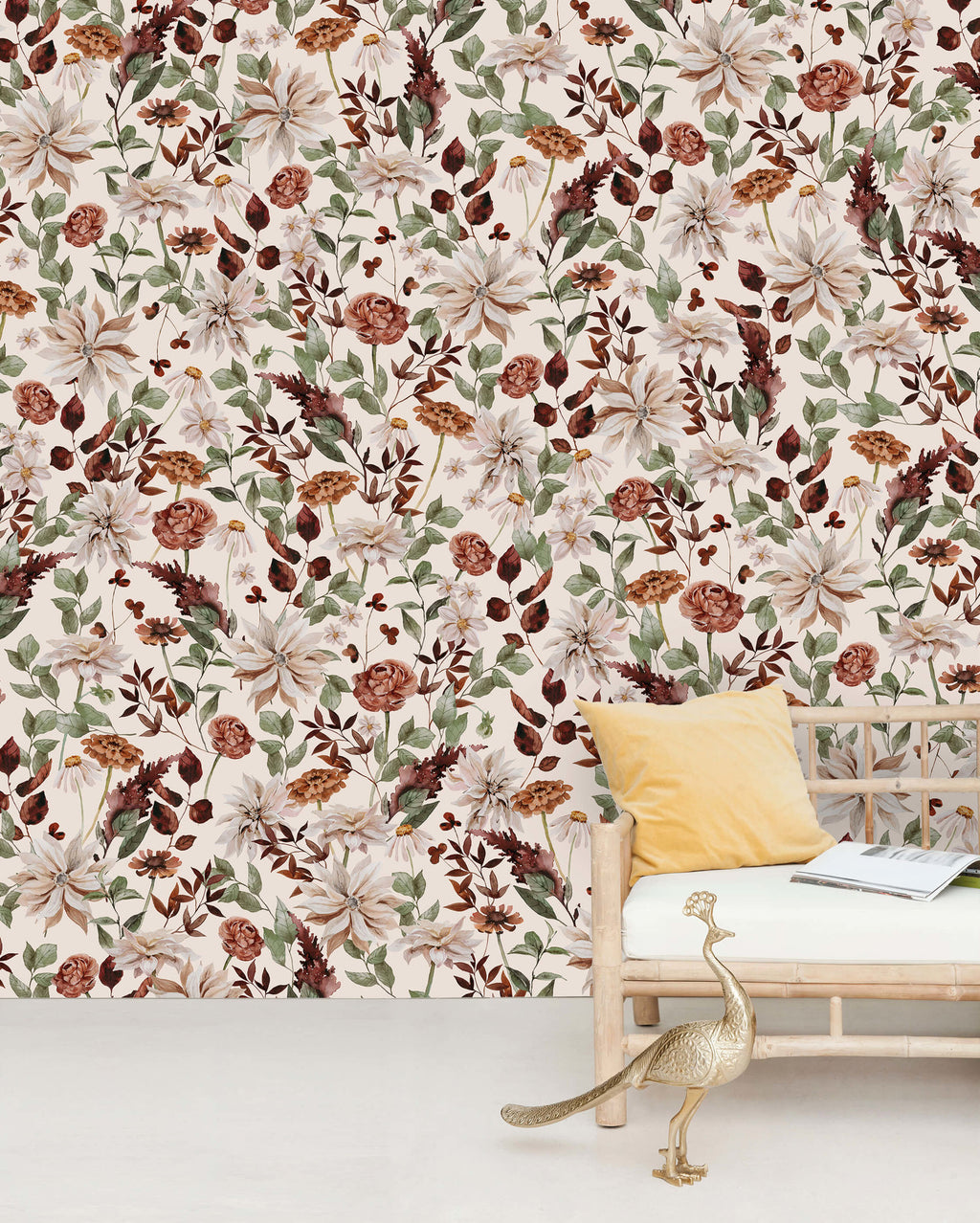 Creative Lab Amsterdam Vintage Bouquet Wallpaper