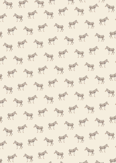 Creative Lab Amsterdam behang Safari Zebra Wallpaper