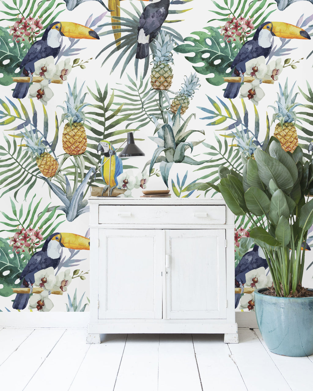 Creative Lab Amsterdam behang Tucan CLA wallpaper