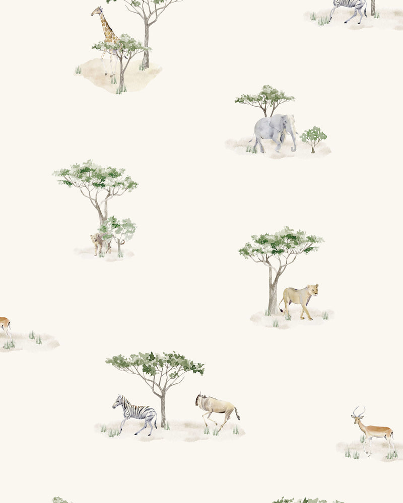 Creative Lab Amsterdam behang Savanna Wallpaper detail