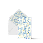 Creative Lab Amsterdam Maui Blue Greeting Card