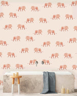 Creative Lab Amsterdam badkamer behang Safari King bathroom Wallpaper