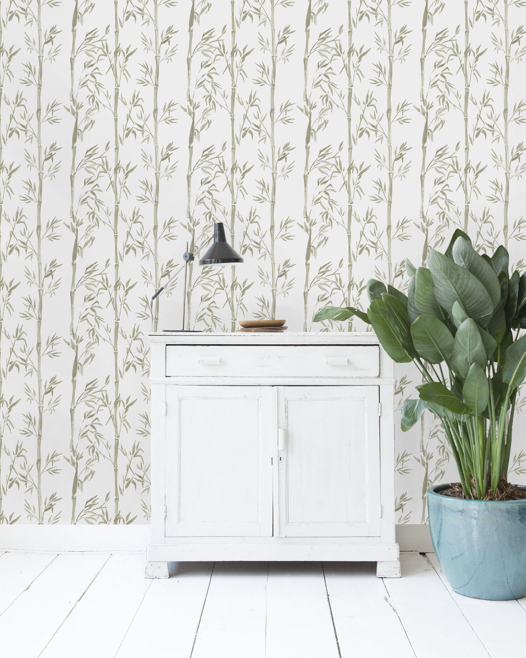 Creative Lab Amsterdam behang Bamboo Grey wallpaper 