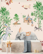 Creative Lab Amsterdam behang Elephant wallpaper 