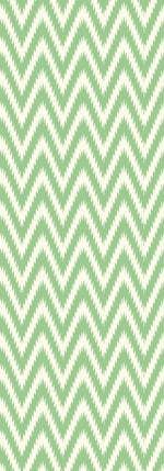 Creative Lab Amsterdam behang Ikat Green Wallpaper