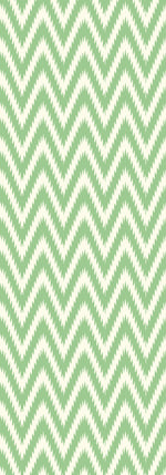 Creative Lab Amsterdam behang Ikat Green Wallpaper