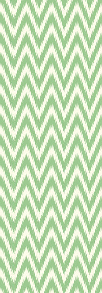 Creative Lab Amsterdam behang Ikat Green Wallpaper