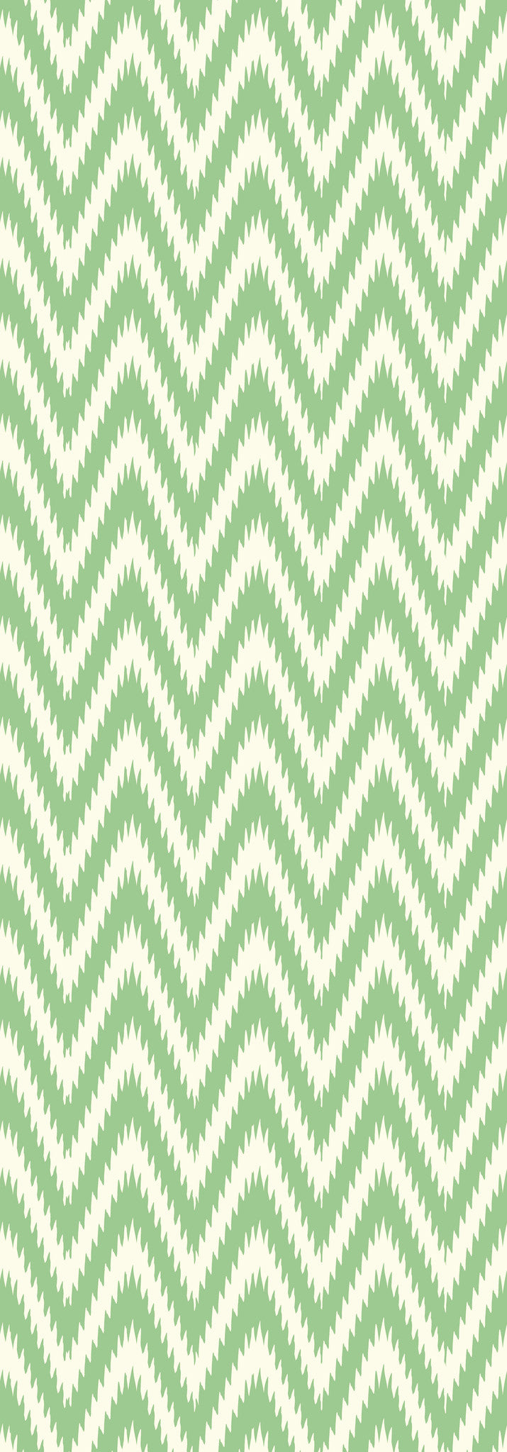 Creative Lab Amsterdam behang Ikat Green Wallpaper