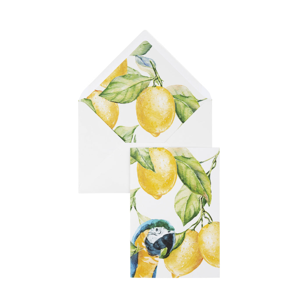 Creative Lab Amsterdam Yellow Lemon Tree Greeting Card