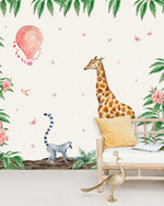 Creative Lab Amsterdam behang Giraffe Wallpaper