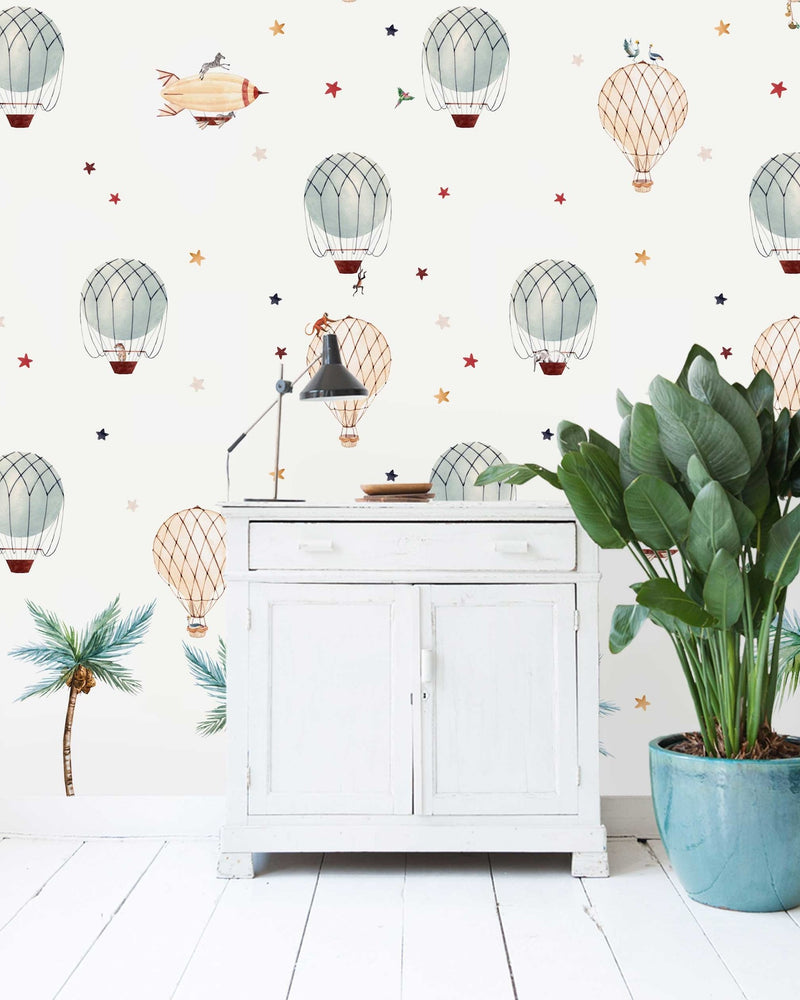 Creative Lab Amsterdam behang Little Balloon Wallpaper