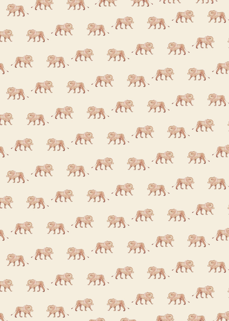 Creative Lab Amsterdam behang Safari King Wallpaper