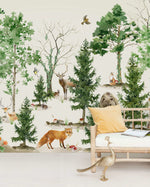 Creative Lab Amsterdam behang Forest Life wallpaper
