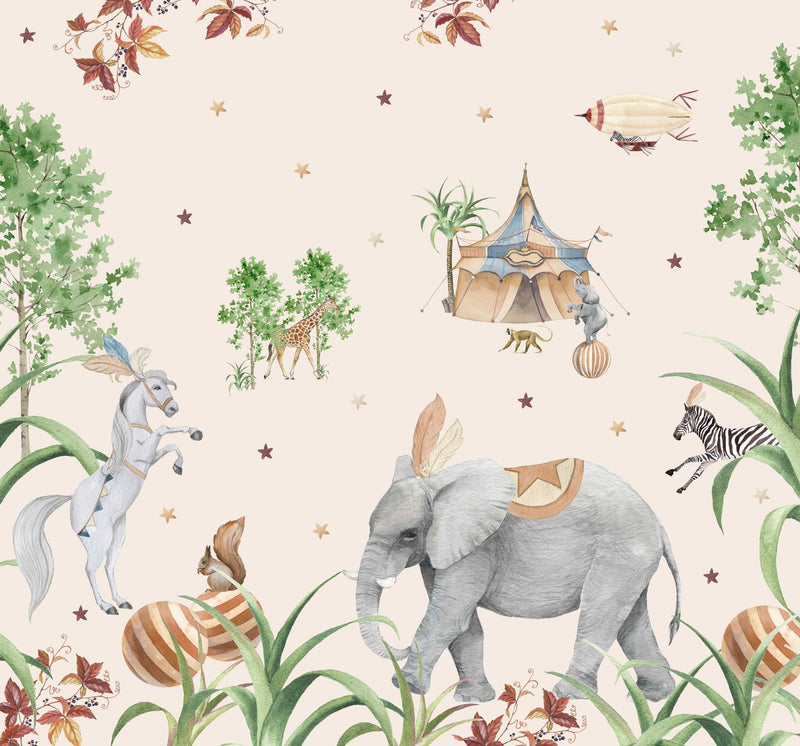 Creative Lab Amsterdam Elephant Wallpaper