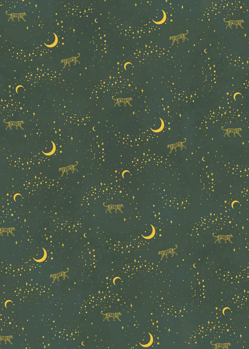 Creative Lab Amsterdam behang Stargazer Wallpaper Gold