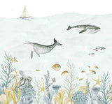 Creative Lab Amsterdam Sealife blue Wallpaper
