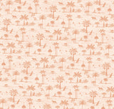 Creative Lab Amsterdam behang Jungle Silhouette Pink Wallpaper