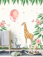 Creative Lab Amsterdam behang Giraffe Wallpaper