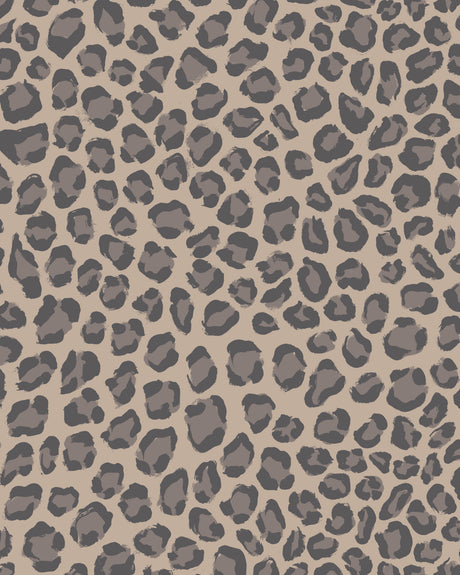 Creative Lab Amsterdam behang Rocky Leopard Wallpaper detail