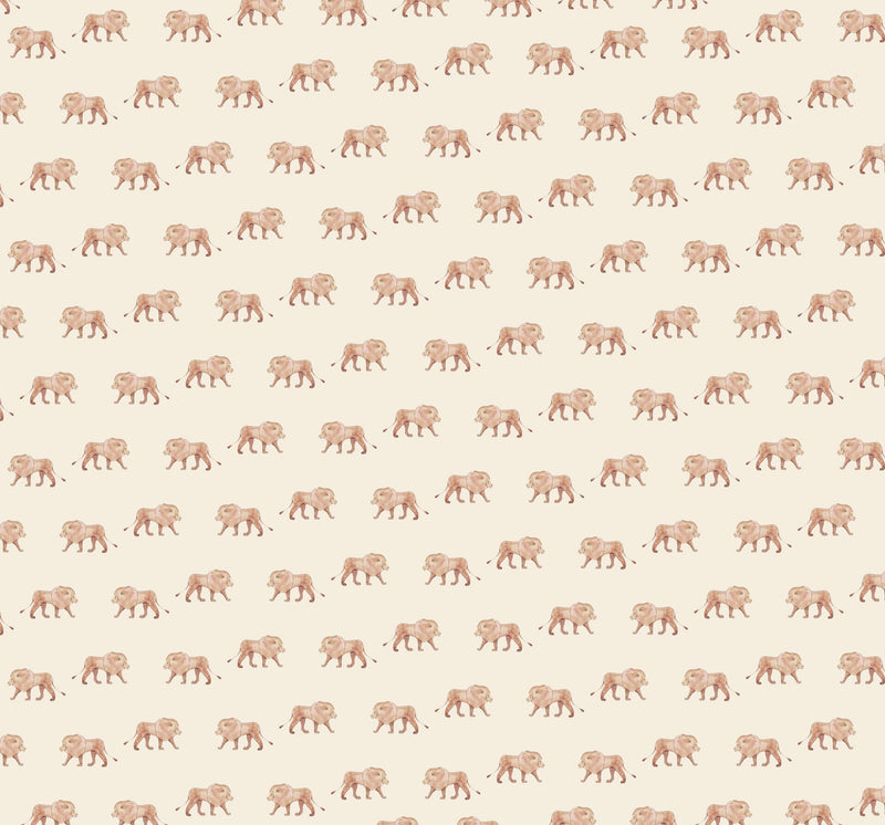 Creative Lab Amsterdam behang Safari King Wallpaper