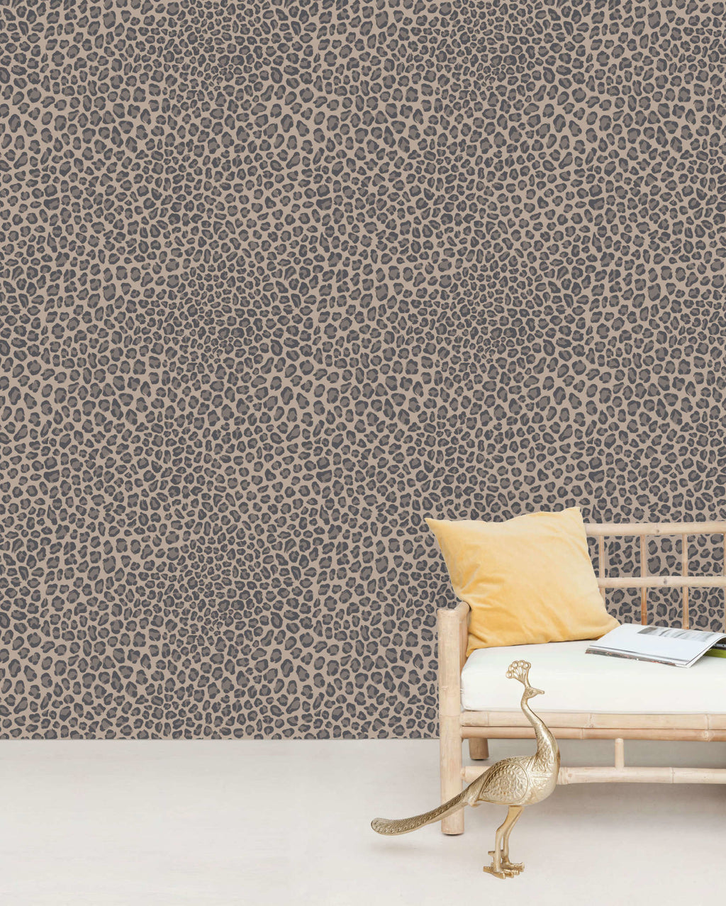 Creative Lab Amsterdam behang Rocky Leopard wallpaper