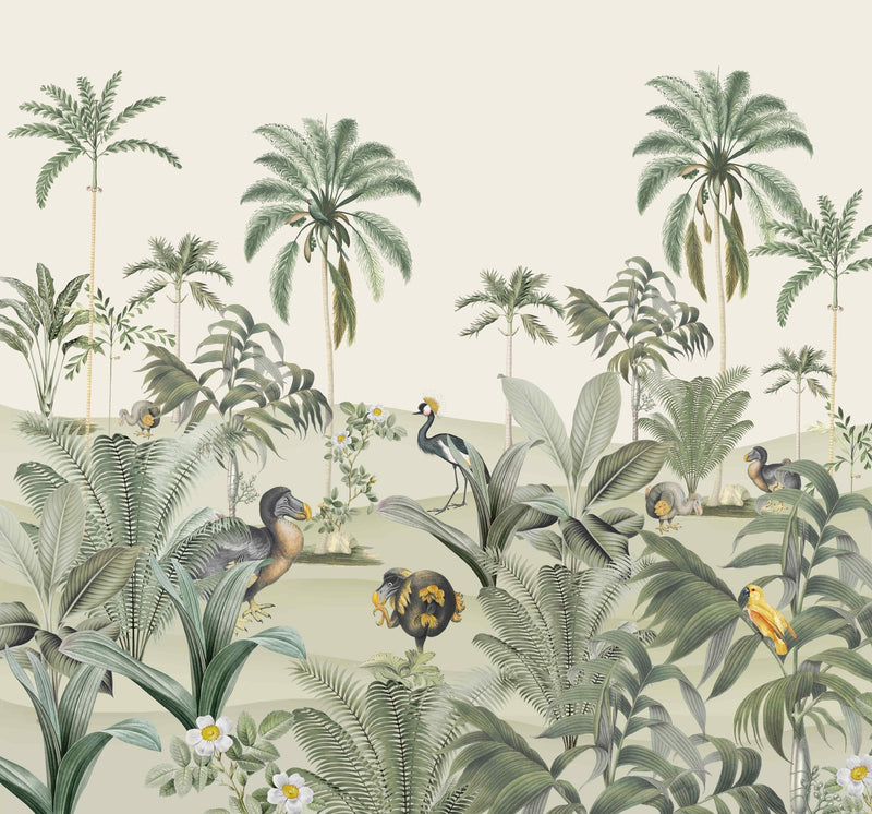 Creative Lab Amsterdam behang Dodo Oasis Wallpaper