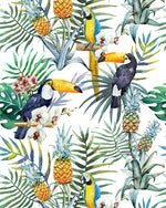 Creative Lab Amsterdam behang Tucan CLA Wallpaper detail