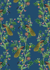 Creative Lab Amsterdam behang Passion Peacock Wallpaper