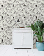 Creative Lab Amsterdam behang Tropic Tucan Cream wallpaper 