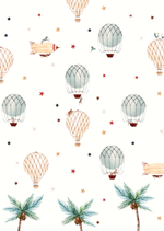 Creative Lab Amsterdam behang Little Balloon Wallpaper