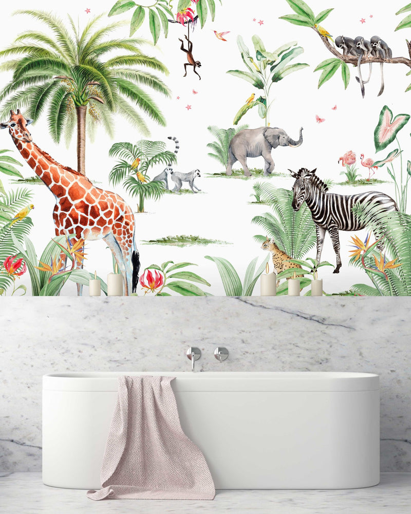 Creative Lab Amsterdam badkamer behang Marielle Smit - Stevie bathroom Wallpaper